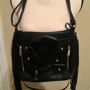 Black Jacket Style Crossbody